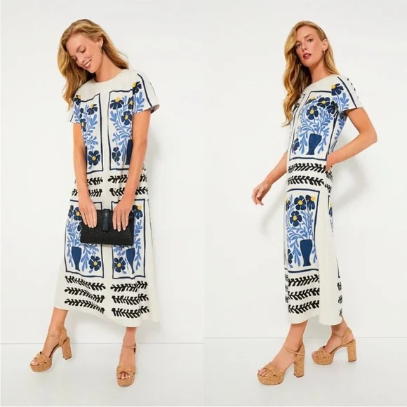 Tuckernuck Azure Vases James Dress - Picture 2 of 9